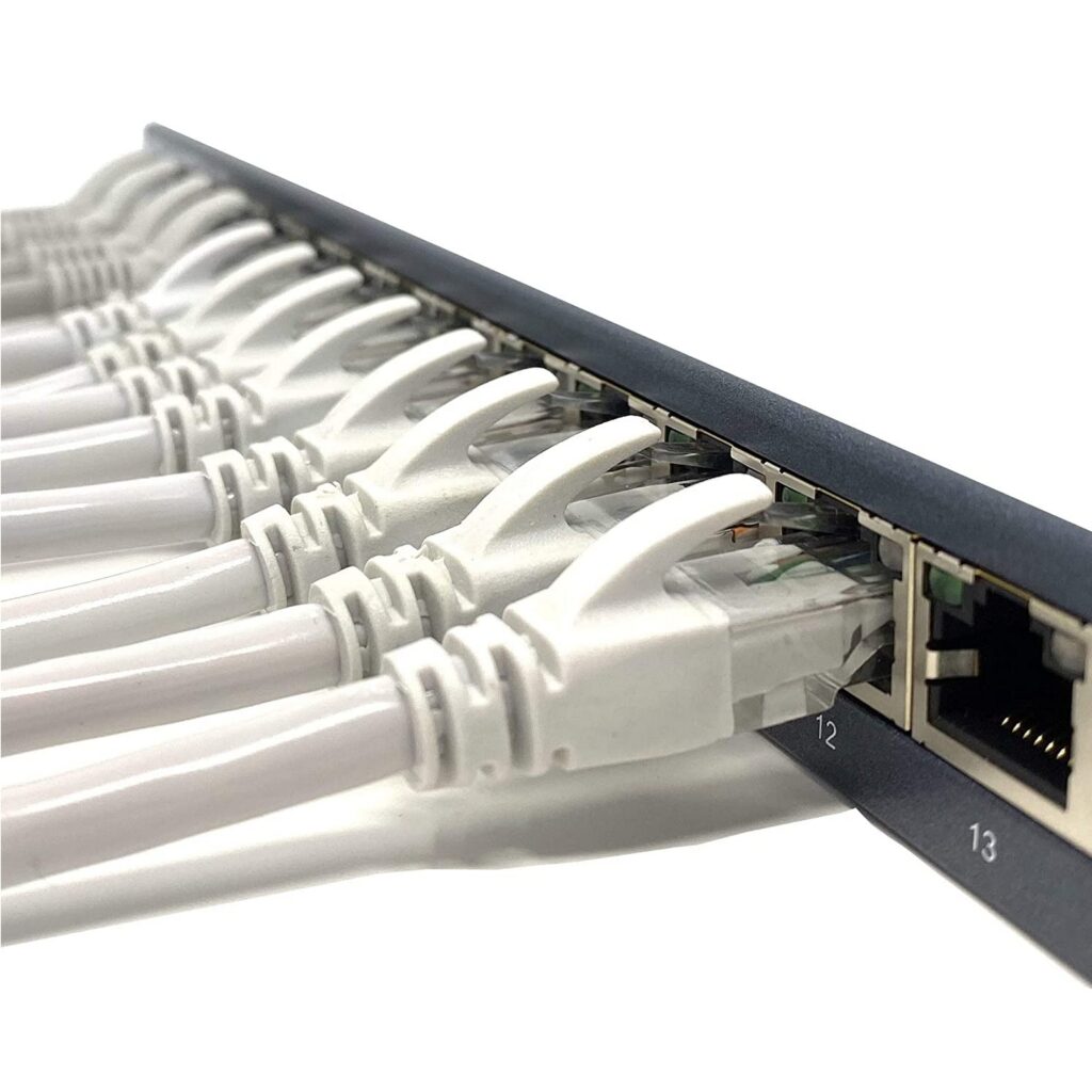 Cavo di Rete Ethernet CAT6, AWG24, CCA, UTP, RJ45 100 Metri – Rivelt
